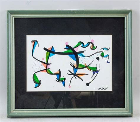 Joan Miro Mixed Media For Auction At On Sept 12 2019 888 Auctions