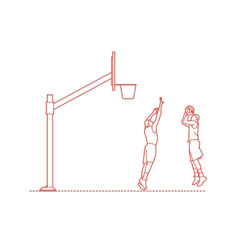 Basketball Hoop And Backboard Dimensions And Drawings