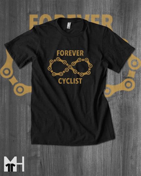 Forever Cycling Love T Shirt Bicycle Tops And Tees T Shirts Etsy