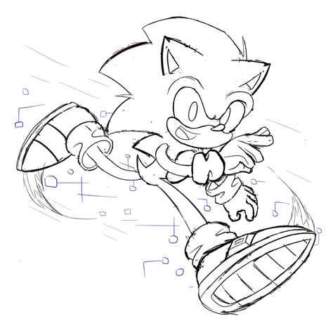 Artstation Sonic Frontiers Sketch Old