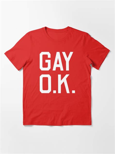 gay o k t shirt for sale by lgbt redbubble diversity t shirts gay t shirts lgbt t shirts