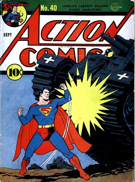 Action Comics 1938 40 Read Action Comics 1938 Issue 40 Online