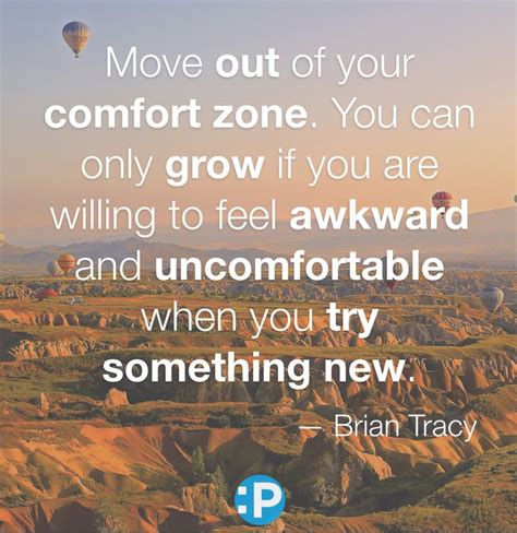 Step Out Of Your Comfort Zone Motivational Quote Peaceful Words