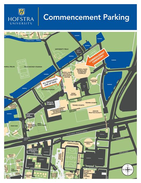 Commencement Parking Map Hofstra University By Hofstra University Issuu