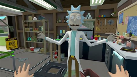Rick And Morty Virtual Rick Ality Is The Best Vr Toybox Yet Pc Gamer