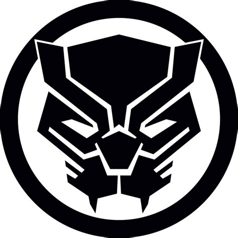 Black Panther Logo Png Transparent File Png Arts