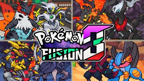 Pokemon Fusion 3 English Completed Gba Rom With Gen 8 Fusions New