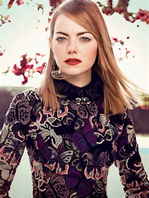 Emma Stone Vogue Magazine Photoshoot By Craig Mcdean Hawtcelebs