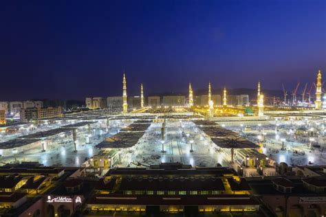The Mosque Of The Prophet In Saudi Arabia Medina Editorial Image