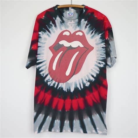 Vintage Rolling Stones Tie Dye Shirt 1994 Tie Dye Shirt Tie Dye Shirts
