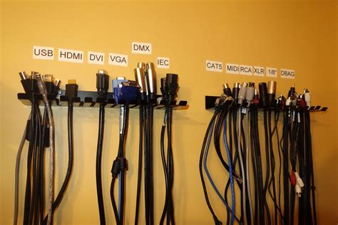 Organizing Wires Cord Organization Clear Bins Loft Storage Server