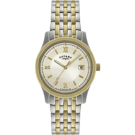 Rotary Mens Two Tone Classic Dress Watch Watches From Francis And Gaye