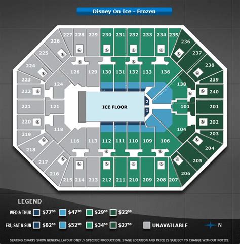 Disney On Ice Target Center Seating Chart Center Seating Chart