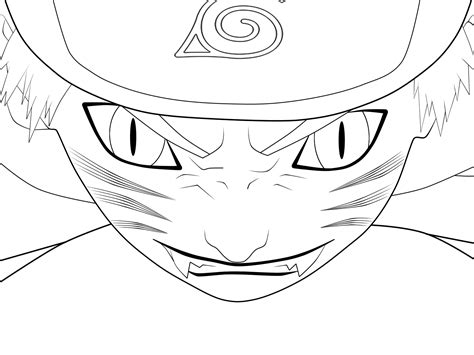 Naruto Nine Tails Coloring Pages Coloring Pages