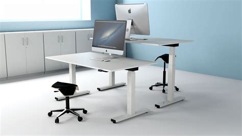Now, you can adjust your work table from 28.9 inches to 42.6 inches on its lower layer to 33.5 inches to 47.3 inches on the upper layer. New Sit-Stand Desk office furniture range for Devon ...