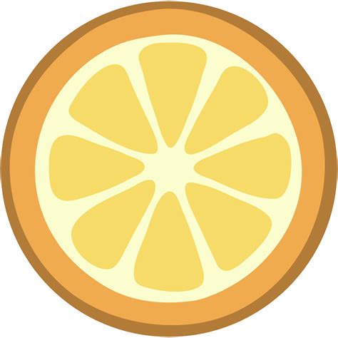 Lemon Slice Clip Art 2 Clipartix