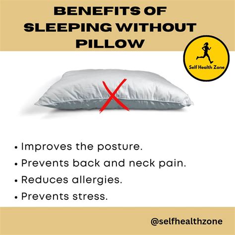 Self Health Zone On Twitter Benefits Of Sleeping Without Pillow