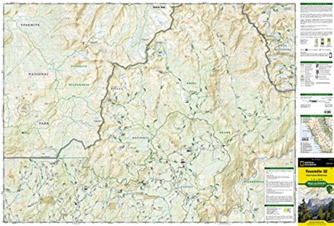 32 Ansel Adams Wilderness Trail Map Maps Database Source