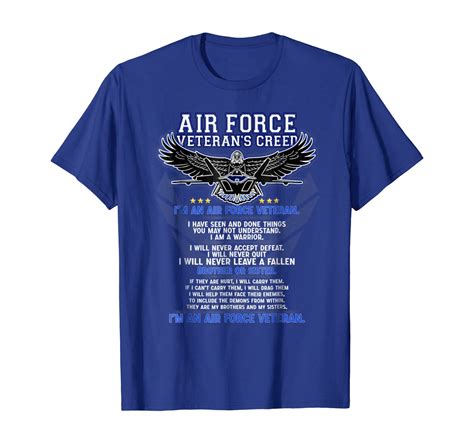Air Force Veterans Creed T Shirt Im An Air Force Veteran Unisex Tshirt