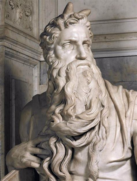 Moses Statue Michelangelo 1513 16 Dust Off The Bible