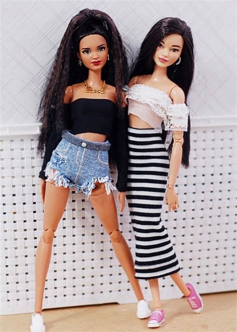 37 Barbie Best Friends Bonecas De Moda Estilo Barbie Vestido Barbie