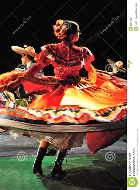 Traditional Dance From Mexico Editorial Photography Image Of Party