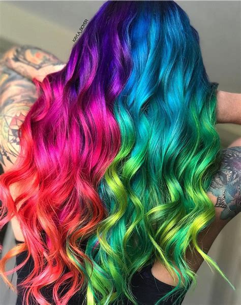 52 Ombre Rainbow Hair Colors To Try Page 4 Of 31 Easy Hairstyles