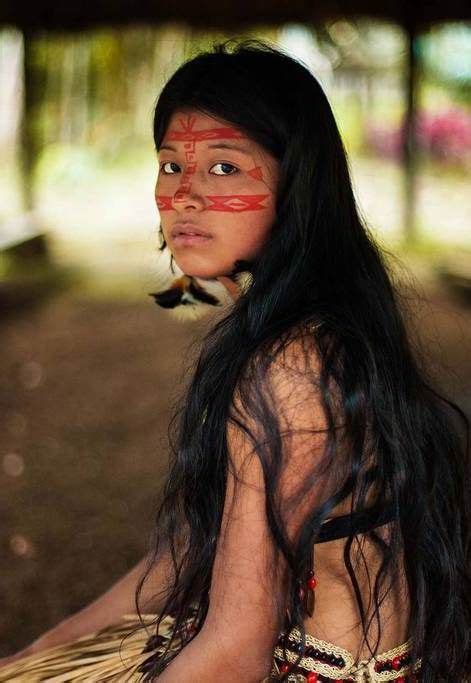 The Atlas Of Beauty Kichwa Woman In Amazonian Rainforest By Mihaela