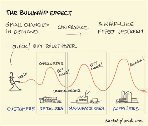 The Bullwhip Effect Sketchplanations