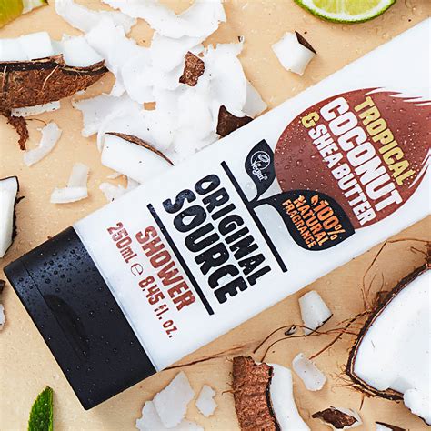 Tropical Coconut And Shea Butter Shower Gel Original Source