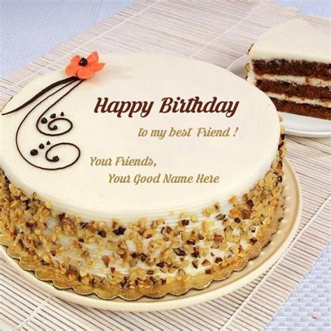 Top 80 Happy Birthday Cake My Friend Best Indaotaonec