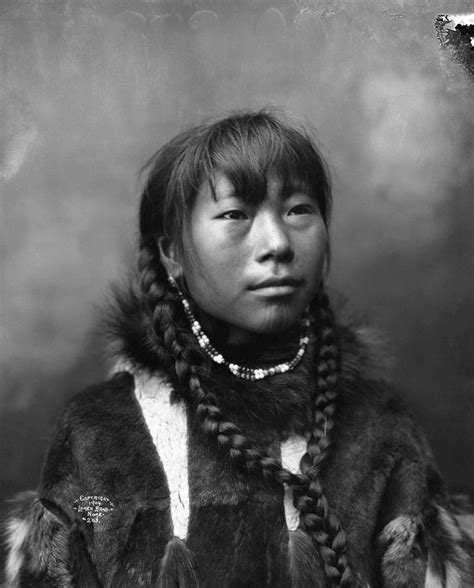 Inuit Woman From Cape Prince Of Wales Alaska 1904 Photo By Lomen