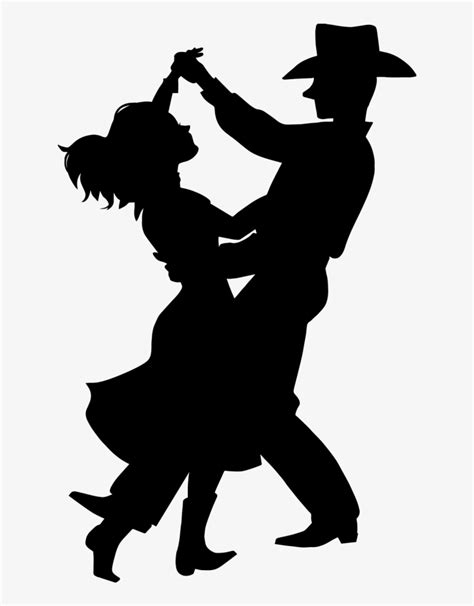 Dancing Clipart Two Step Country Western Dance Clipart Transparent