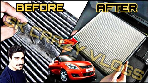 If the freon was leaking, there is a change that it was replaced by air. How To Clean AC Filter Of Car | Replace Cabin Air Filter ...