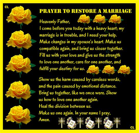 Prayer To Restore A Marriage Restored Marriages Pinterest