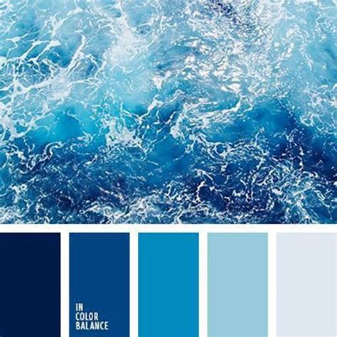 Mediterranean Blue Sea Blue Colour Palette Color Schemes Color Balance