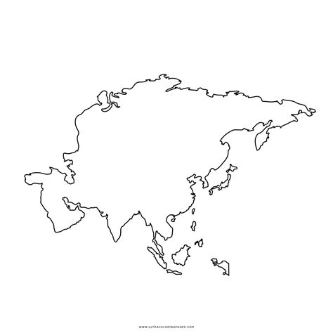 Clip Art Asia Map Coloring Page Labeled Abcteach Asia Map Asia Images