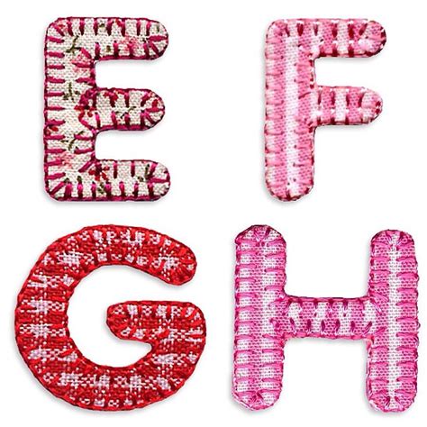 Alphabet Letters To Iron On By Pink Pineapple Home And Ts