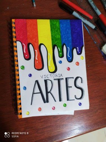 Portadas De Artes Ideas Fáciles Y Bonitas Diseños Carátulas Dibujos