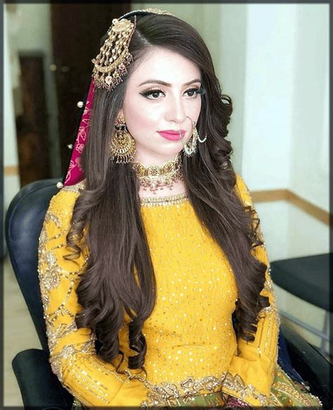 Latest Wedding Hairstyles In Pakistan Pakistani Hairstyles Hair Girls Short Eid Pakistan Bridal