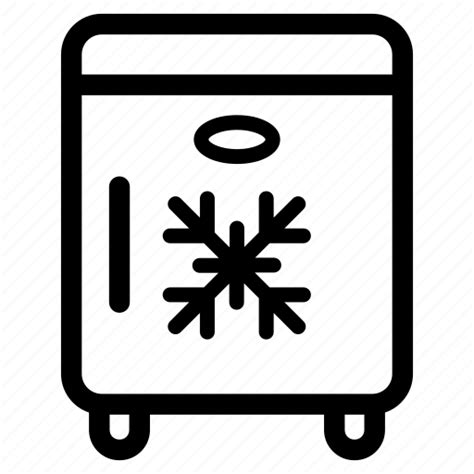 Cooler Freezer Fridge Mini Refrigerator Icon Download On Iconfinder