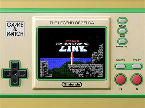Nintendo Game And Watch The Legend Of Zelda Collectible System Has A