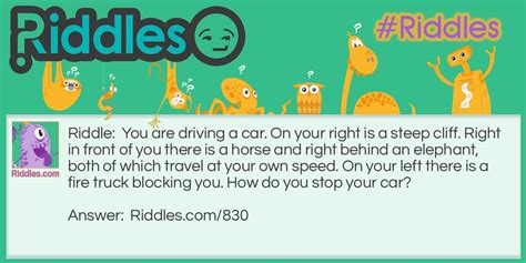 Driving A Car Brain Teaser Riddle And Answer