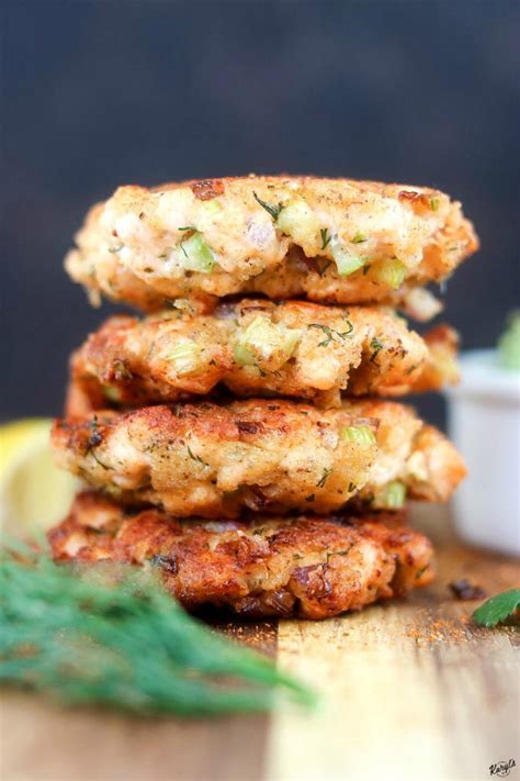 Turn on frying pan or skillet to medium heat and lightly coat the pan with olive oil. Old Bay Salmon Cakes | Karyl's Kulinary Krusade