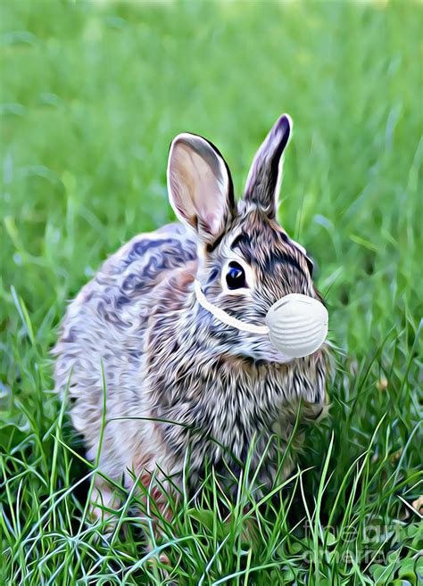 39 bunny face paintings ranked in order of popularity and relevancy. Adorable Bunny Rabbit in the Grass Wearing a Mask ...