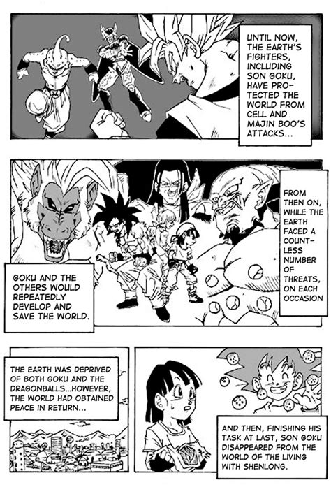 Adventure, comic fantasy, martial arts. Dragon Ball AF manga season 1 chapter 1