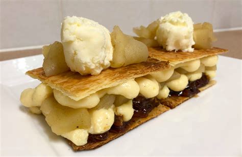 Apple Mille Feuille One Pastry