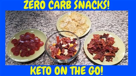 Zero Carb Snacks For Keto Diet And Weight Loss Youtube