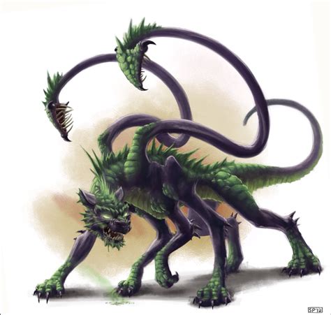 Love This Displacer Beast DnD Fantasy Creatures Art Alien Creatures