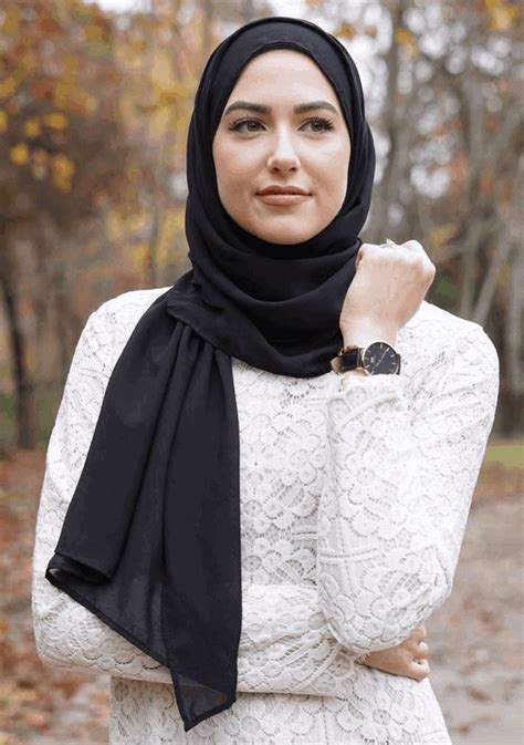 gaya hijab keren terkini
